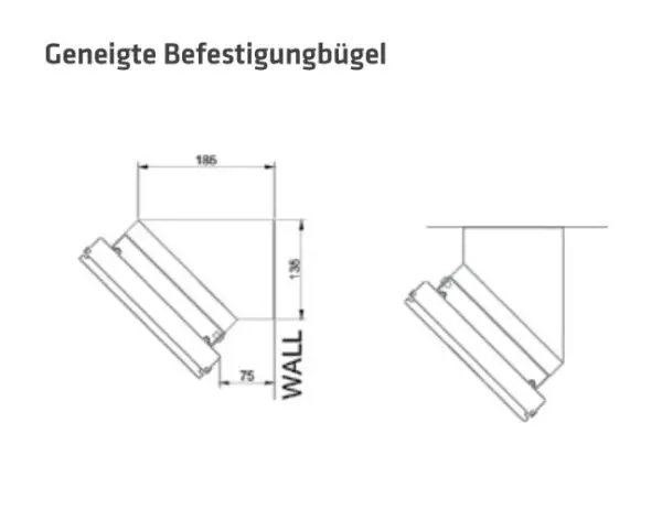 HEATSTRIP Indoor angle mounting brackets - Image 4