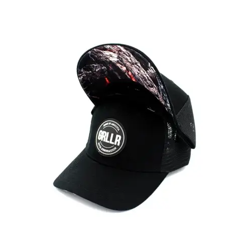 GRLLR Trucker Cap Burnt Black
