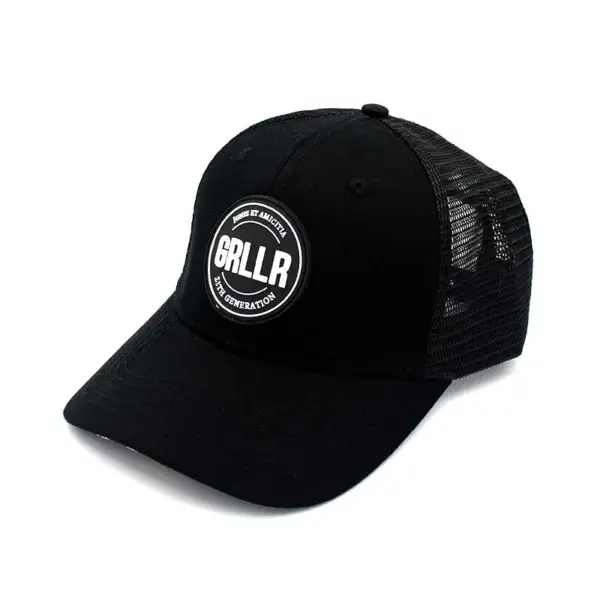 GRLLR Trucker Cap Burnt Black - Image 2