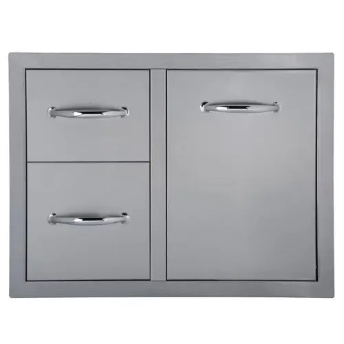 Sunstone Double Drawer and Trash Combo 36"