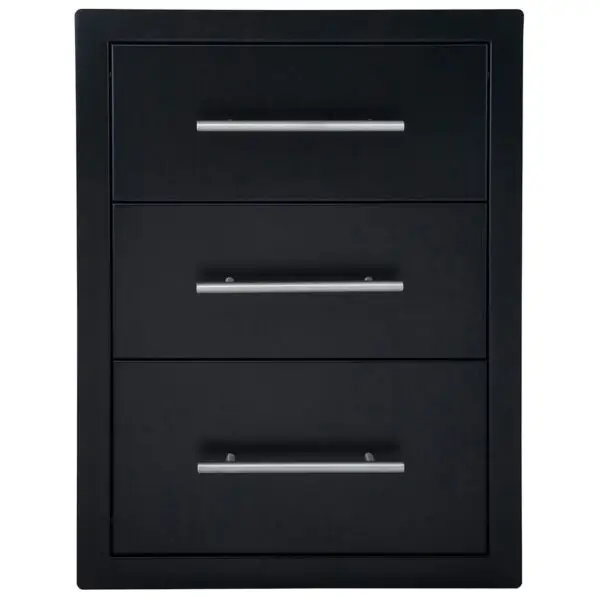 Sunstone Black Series Triple Access Drawer