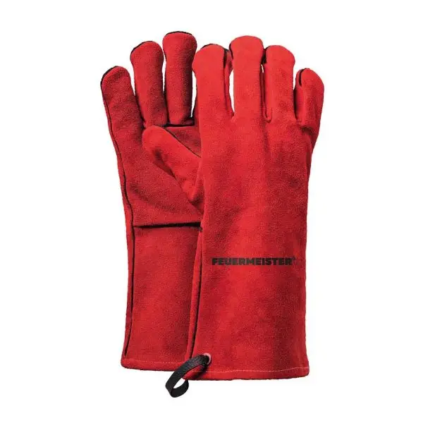 Feuermeister® Leather BBQ grilling gloves (Large)