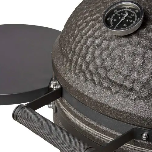 modern Kamado Midnight Black barbecue