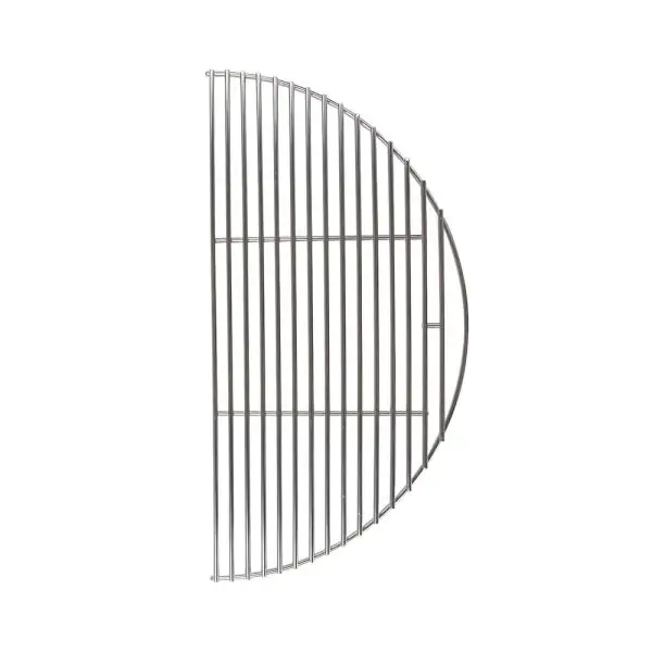 Stainless steel grill half moon 1