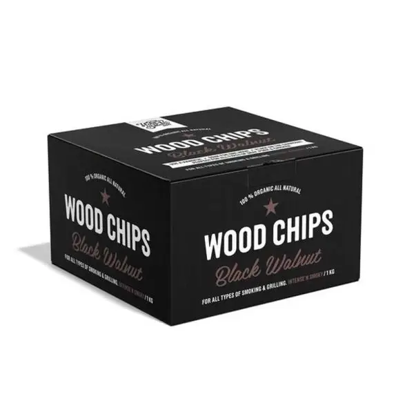 HOLY SMOKE BBQ  SMOKE CHIPS BLACK WALNUT 1 KG
