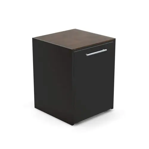 Brabura CT 60 Shelf Cabinet with Iron Corten Countertop